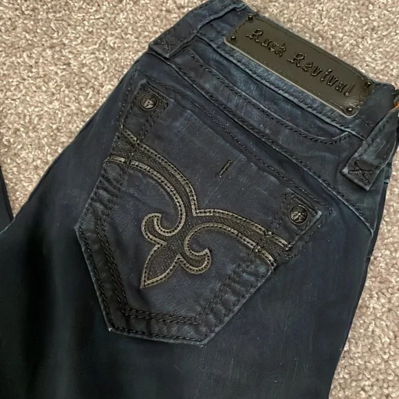 Size 24 skinny rock revival jeans - Picture 2 of 6